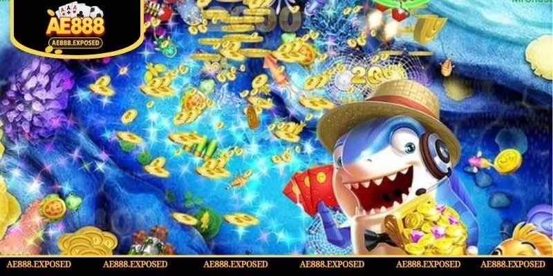 Hội viên có thể hòa mình vào thế giới game Lucky Fishing cực hot
