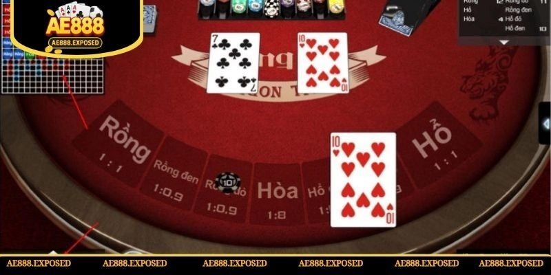 Thông tin về luật chơi game bài Dragon Tiger AE888 cực hot