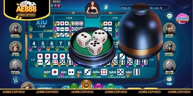 Những cửa cược tiêu biểu trong game sicbo trực tuyến