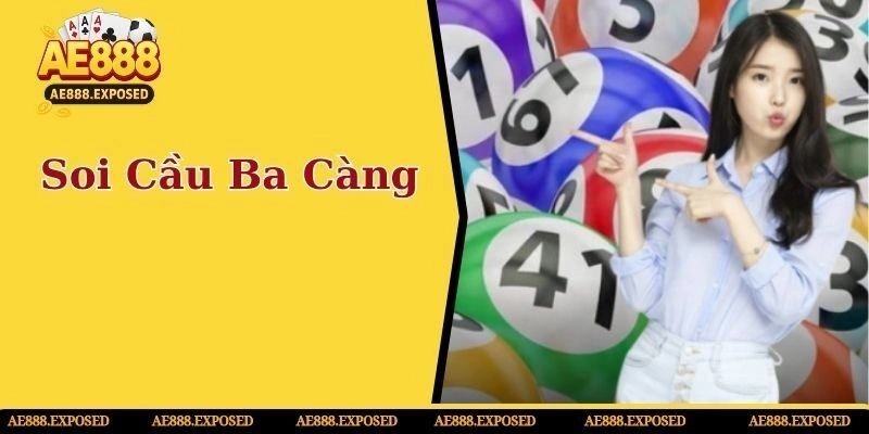Soi cầu ba càng